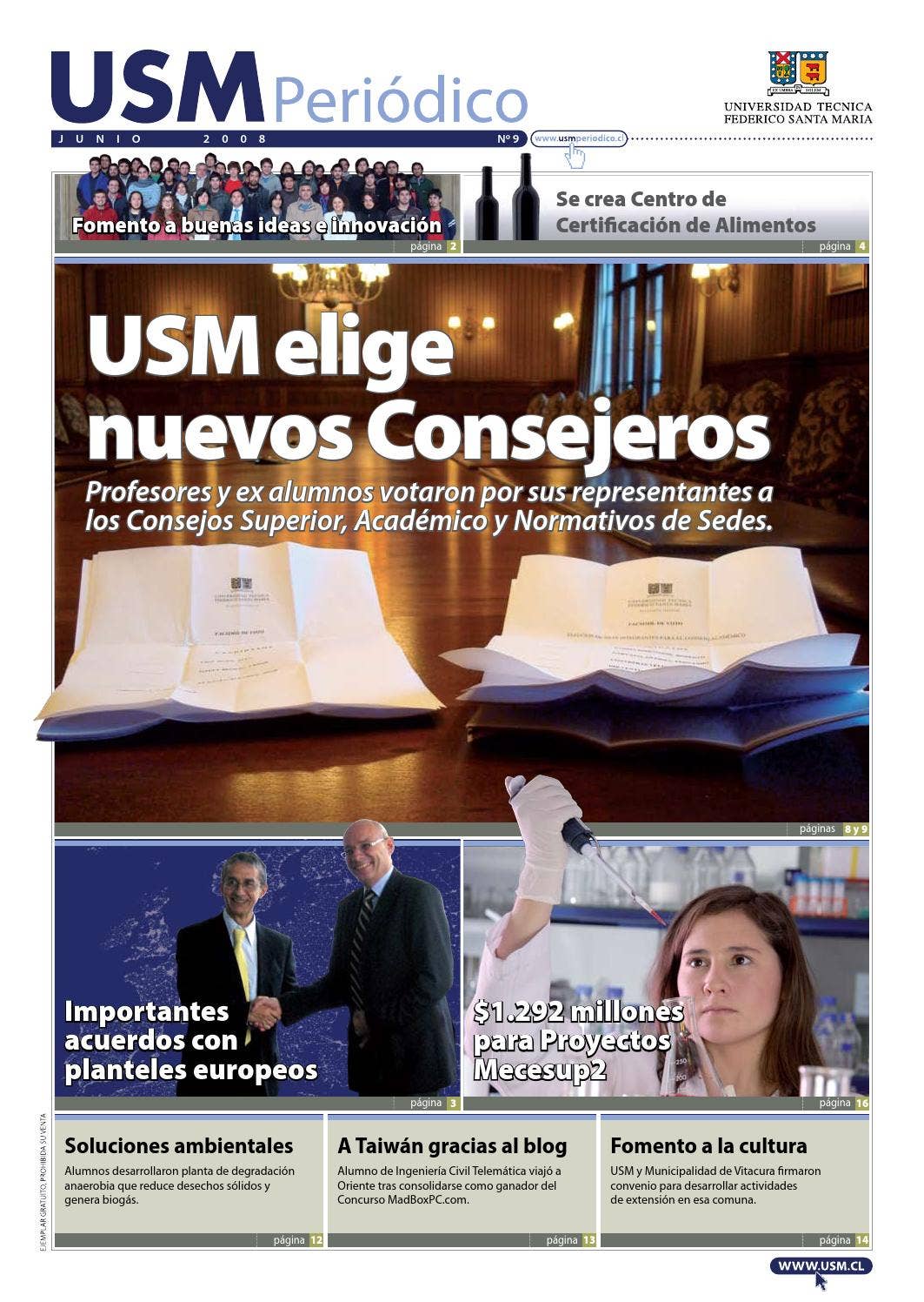 Edición nº 9 by Universidad Técnica Federico Santa María - Issuu