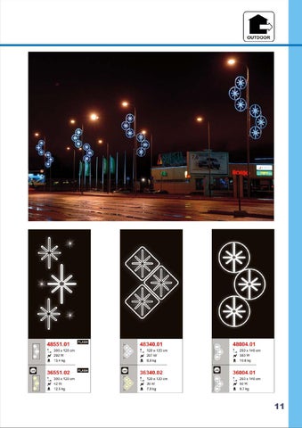 ADAMLIGHTS Adam Decolight Christmas 灯饰目录 2008 / 2009 eng fin rus 第 11 页