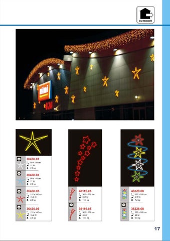 ADAMLIGHTS Adam Decolight Christmas 灯饰目录 2008 / 2009 eng fin rus 第 17 页
