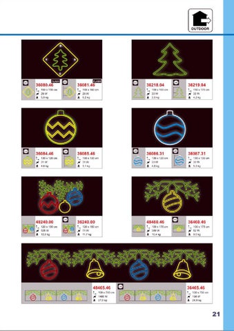 ADAMLIGHTS Adam Decolight Christmas 灯饰目录 2008 / 2009 eng fin rus 第 21 页