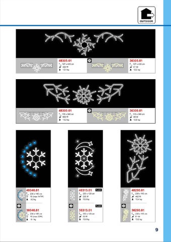 ADAMLIGHTS Adam Decolight Christmas 灯饰目录 2008 / 2009 eng fin rus 第 9 页