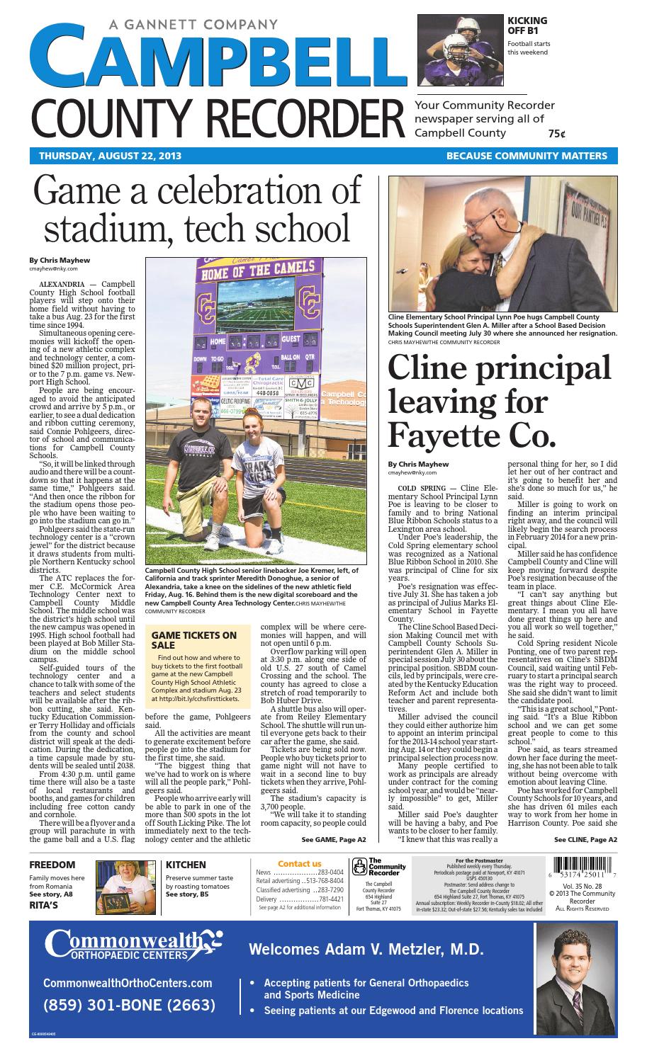 Campbell county recorder 082213 by Enquirer Media Issuu