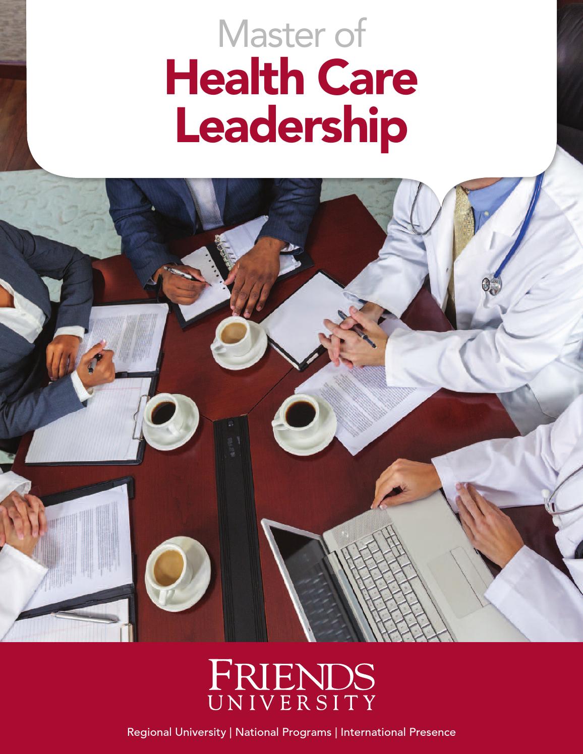Master thesis health care management