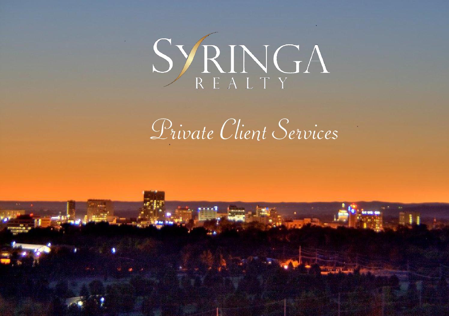 Syringa Realty by Steve Lewis Issuu