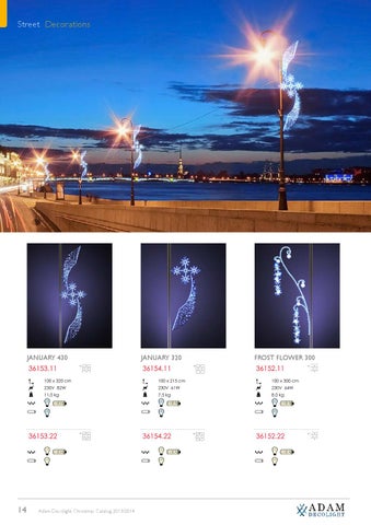 ADAMLIGHTS Adam Decolight Christmas 灯饰目录 2013/ 2014 第 14 页
