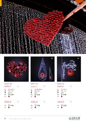 ADAMLIGHTS Adam Decolight Christmas 灯饰目录 2013/ 2014 第 20 页