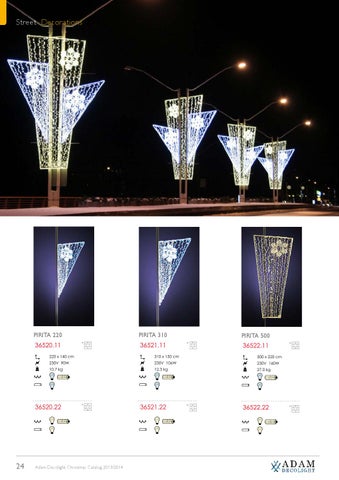 ADAMLIGHTS Adam Decolight Christmas 灯饰目录 2013/ 2014 第 24 页