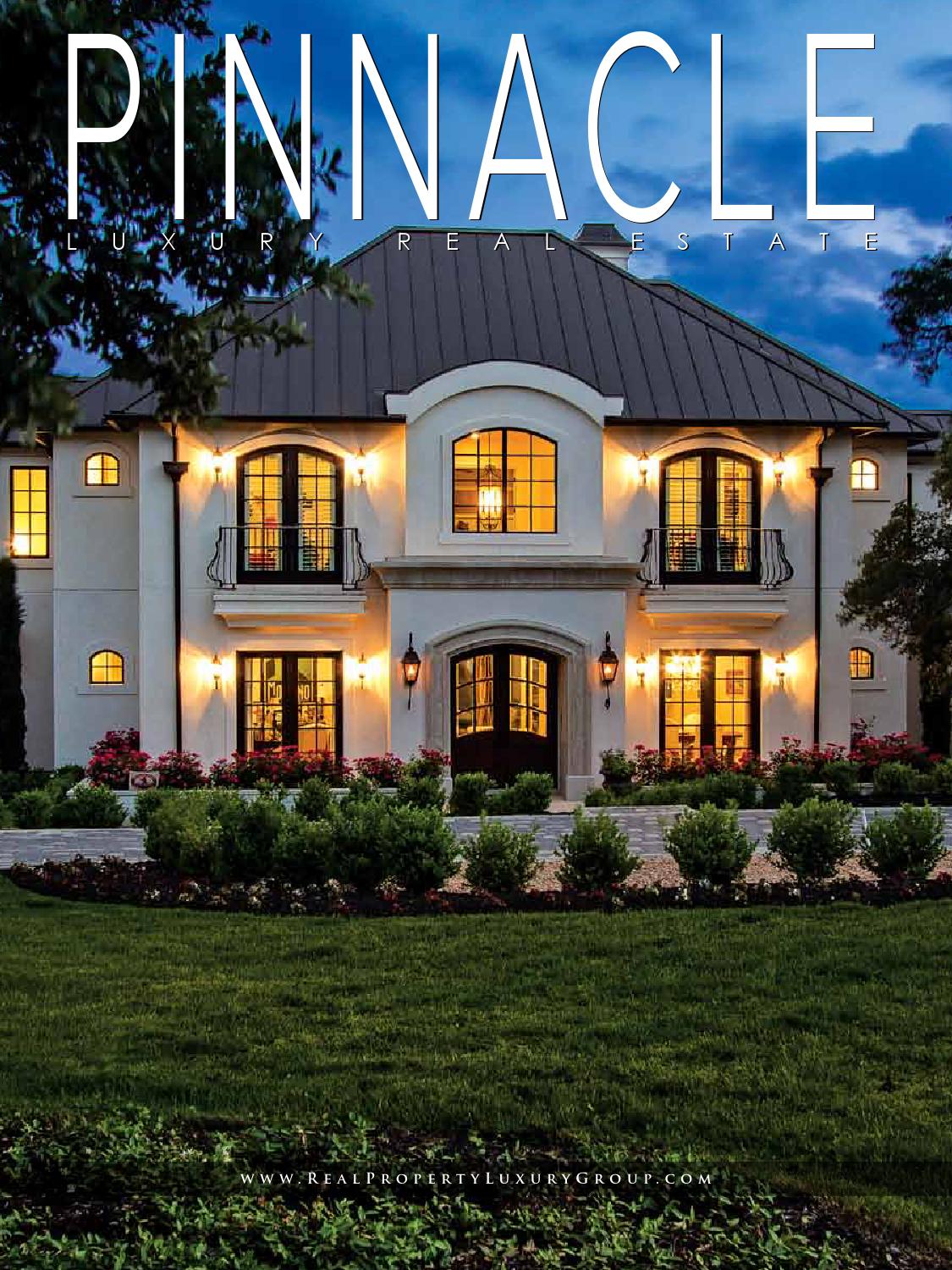 Pinnacle Luxury Real Estate by Real Property Marketing Group, Ltd. Issuu