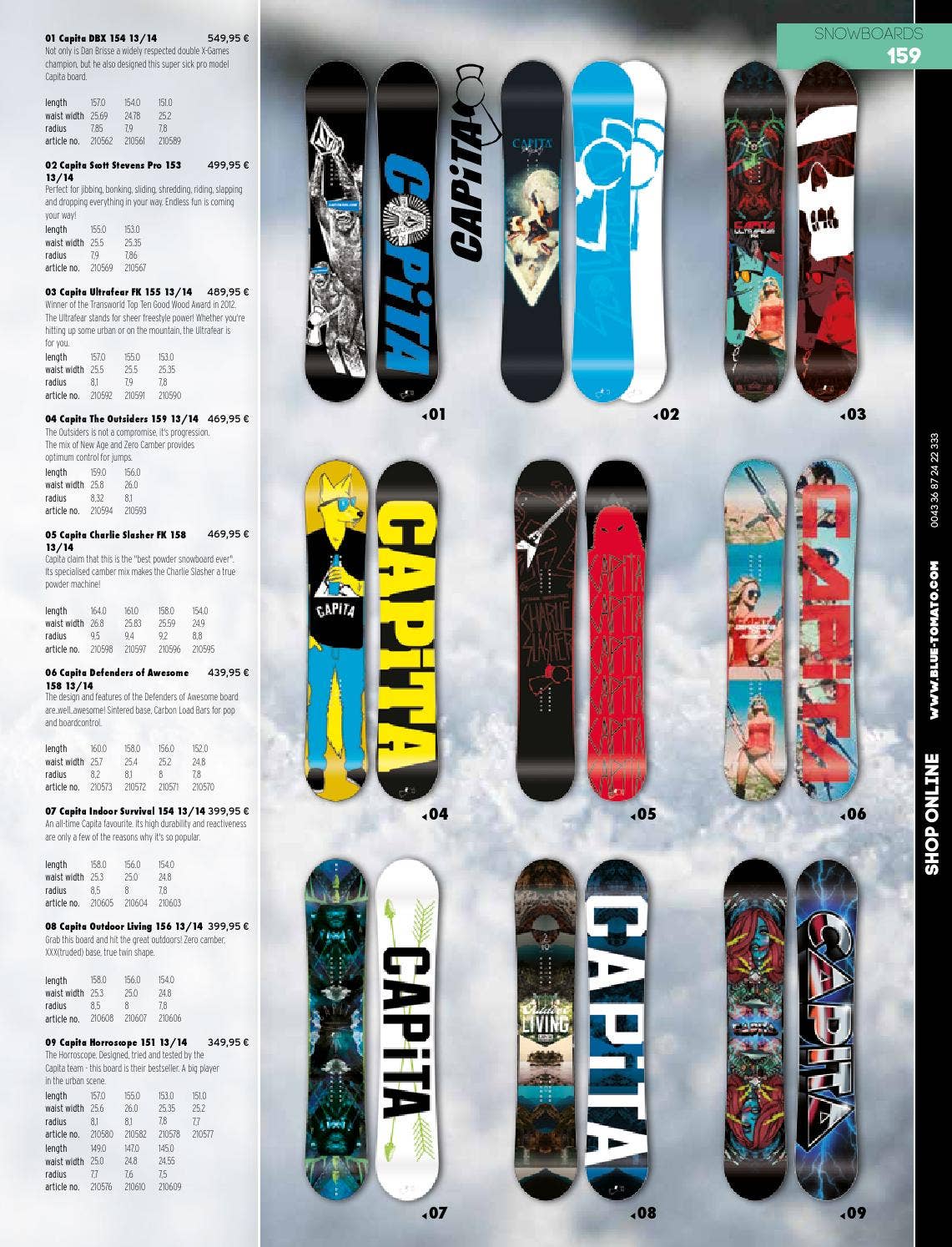CAPiTA CHARLIE SLASHER 154 × CONTACT PRO 【公式通販】