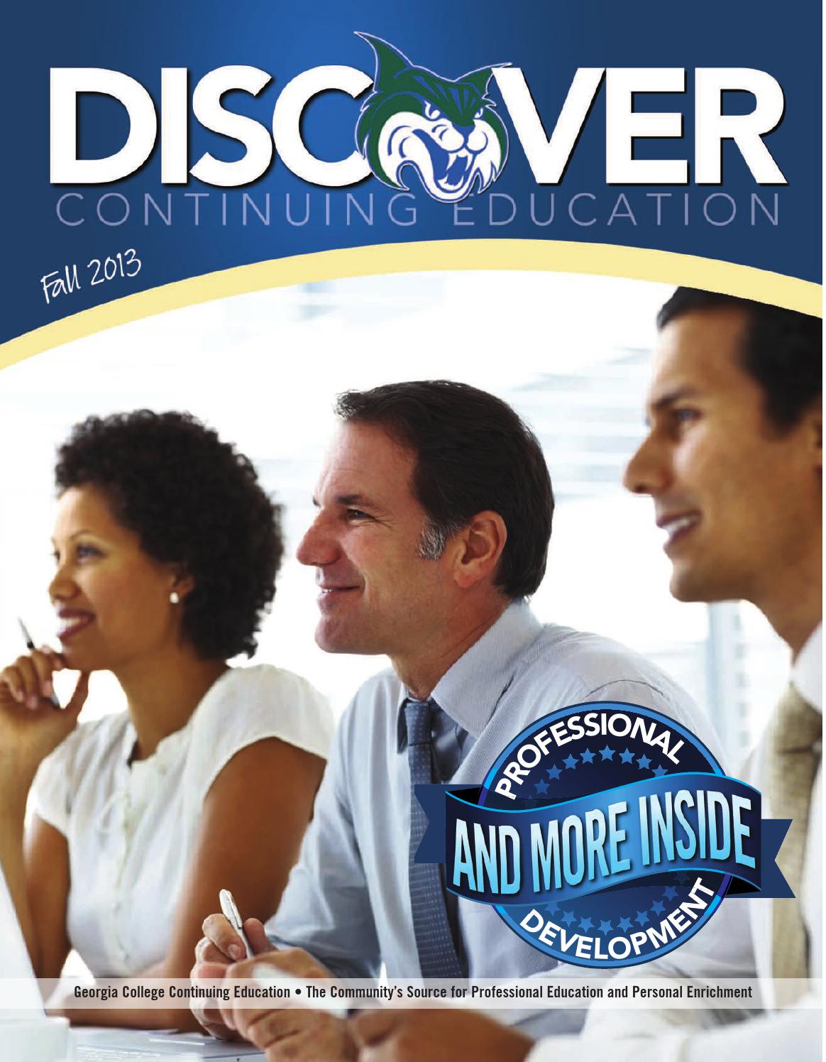 Continuing Education Fall 2013 Catalog by College Issuu