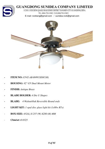 Tuv 吸顶灯 fan 目录 2013 第 10 页