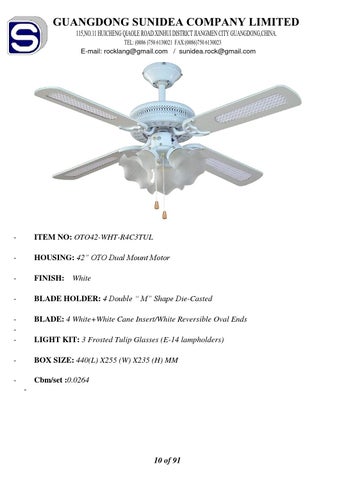 Tuv 吸顶灯 fan 目录 2013 第 11 页