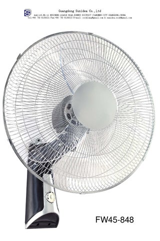 Wall fan 第 12 页