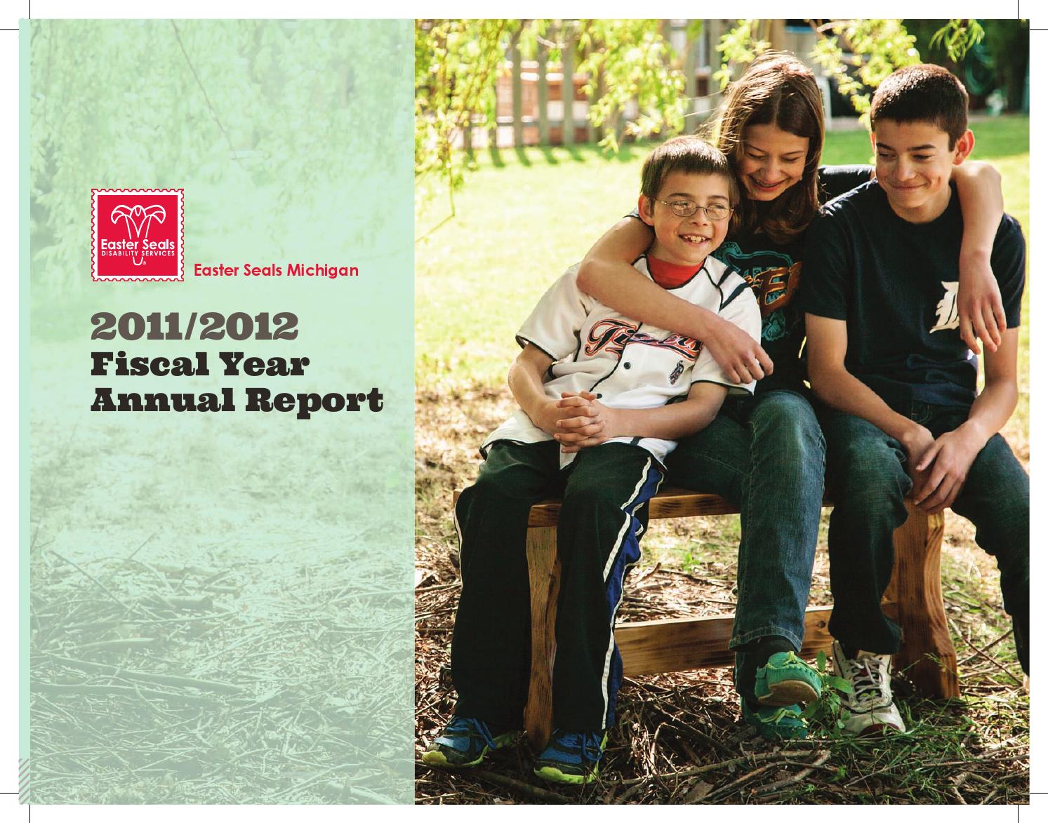 Easter Seals Michigan 2011/2012 Annual Report by Easterseals MORC Issuu