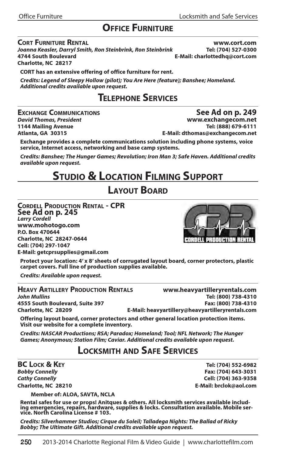 The Charlotte Regional Film Video Guide 2013 2014 By Oz