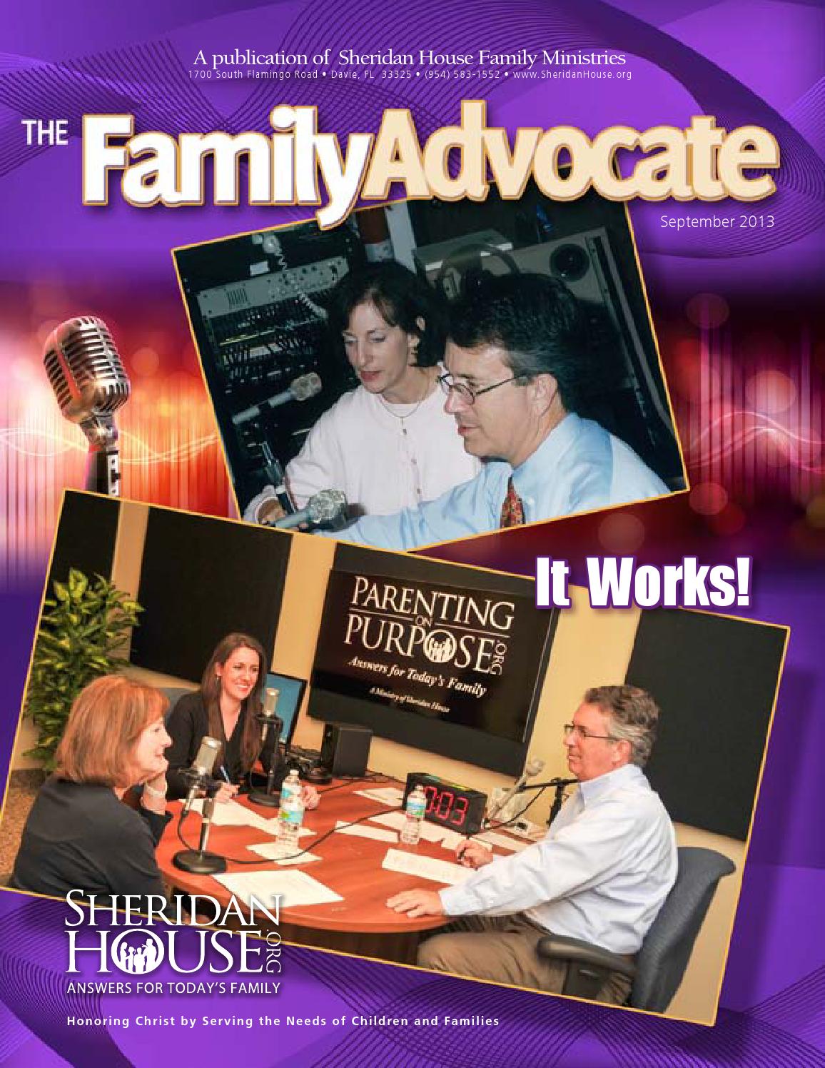 September 2013 by Sheridan House Family Ministries Issuu