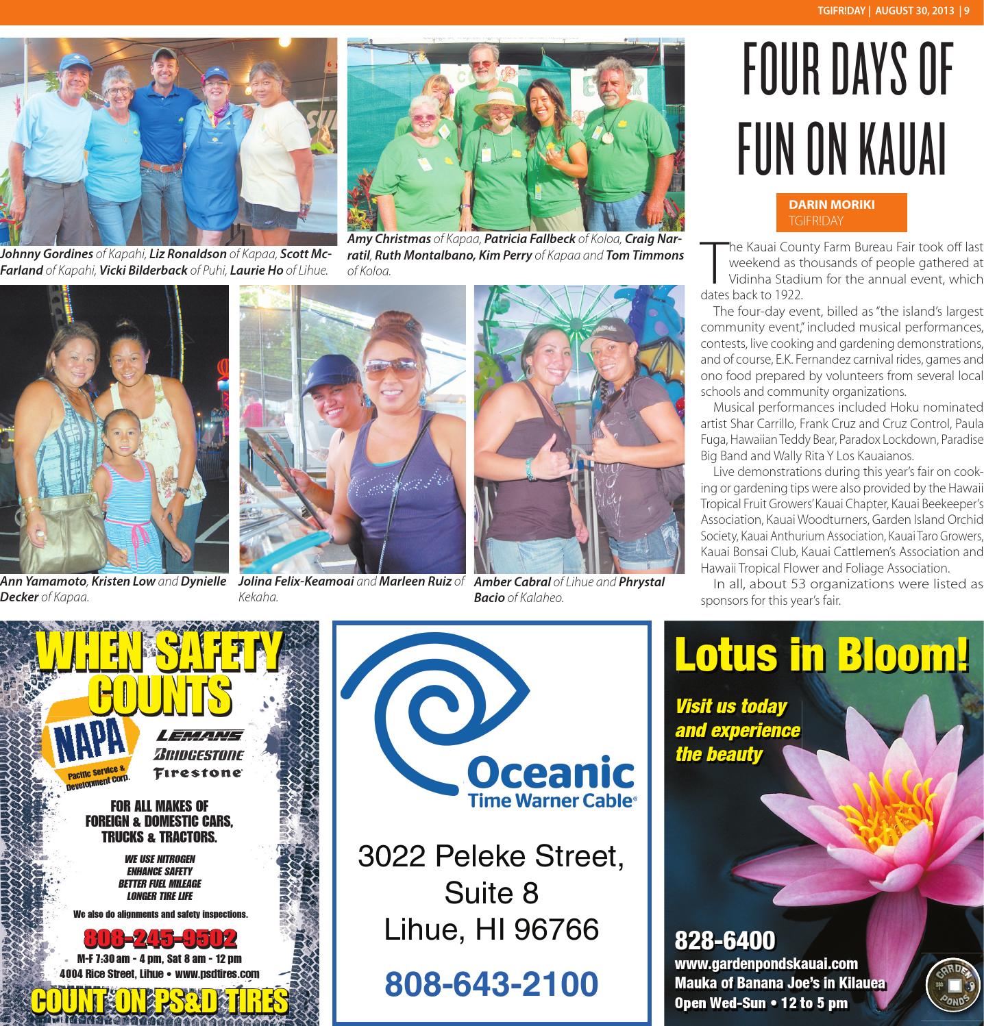 TGIFr!day by The Garden Island Newspaper - Issuu