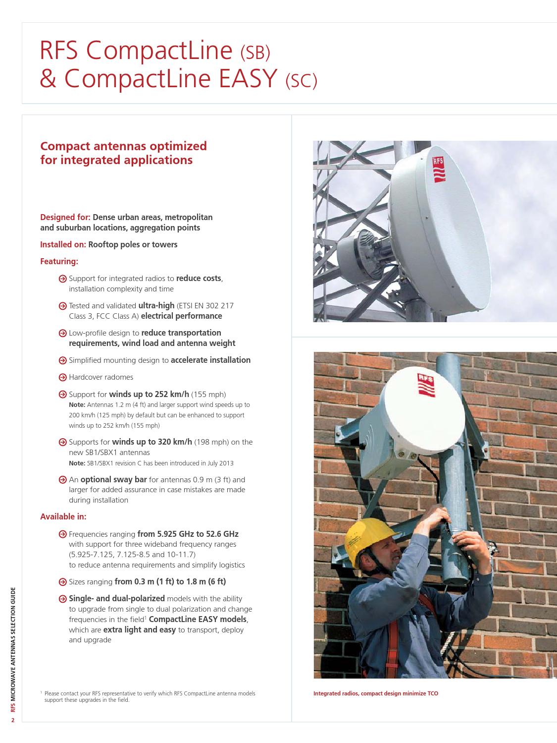 RFS Microwave Antennas by Radio Frequency Systems Issuu