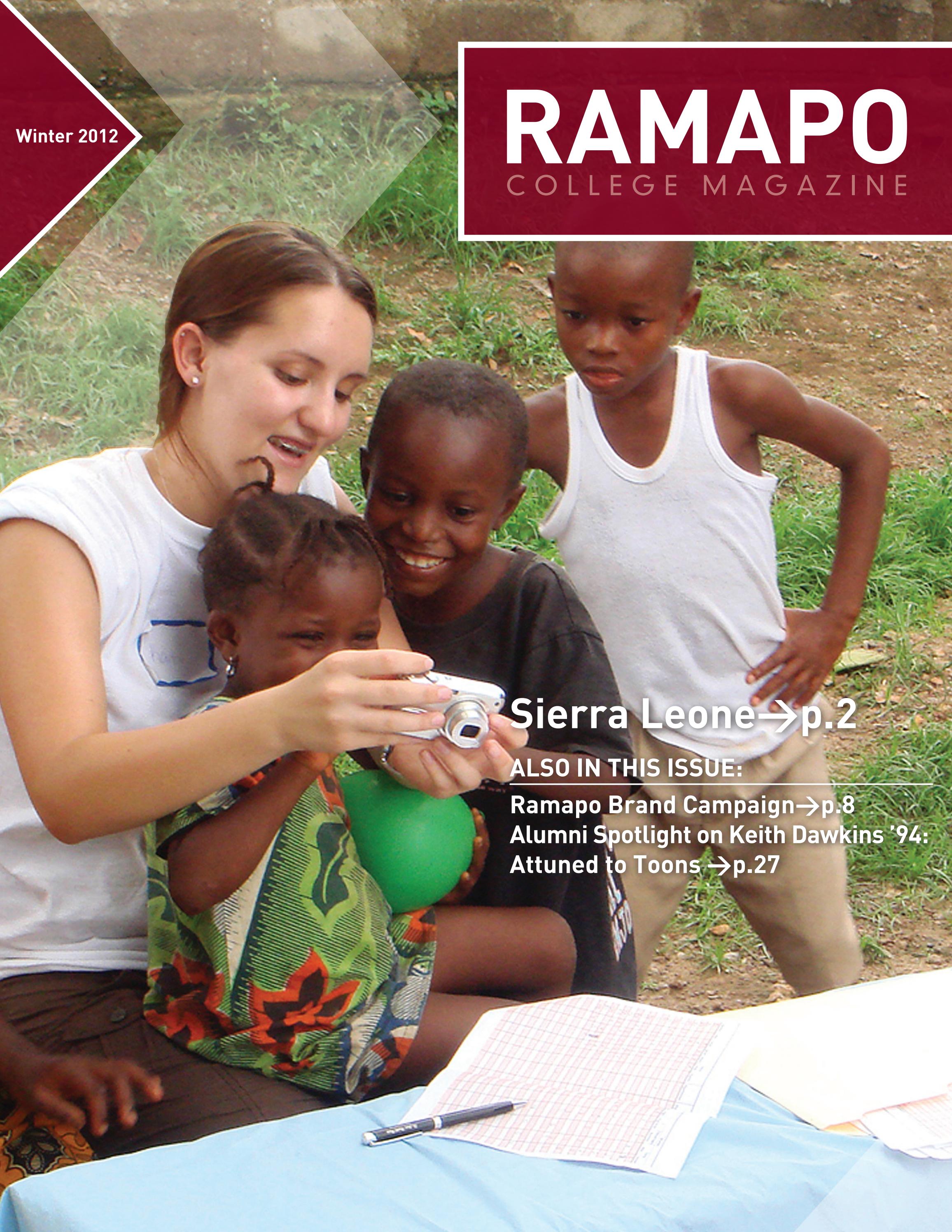 Ramapo Magazine Winter 2012 by Ramapo College Issuu