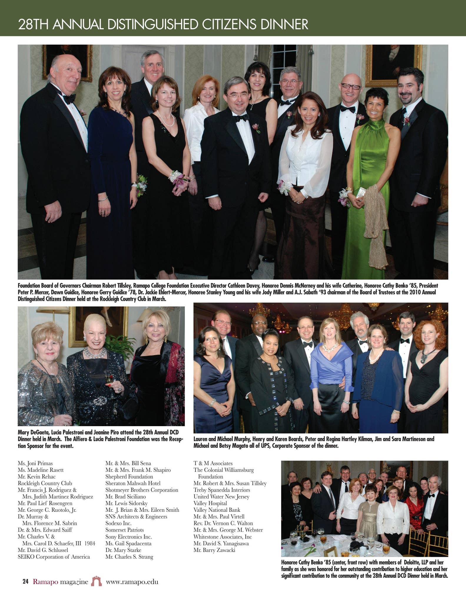 Ramapo Magazine Winter 2011 by Ramapo College