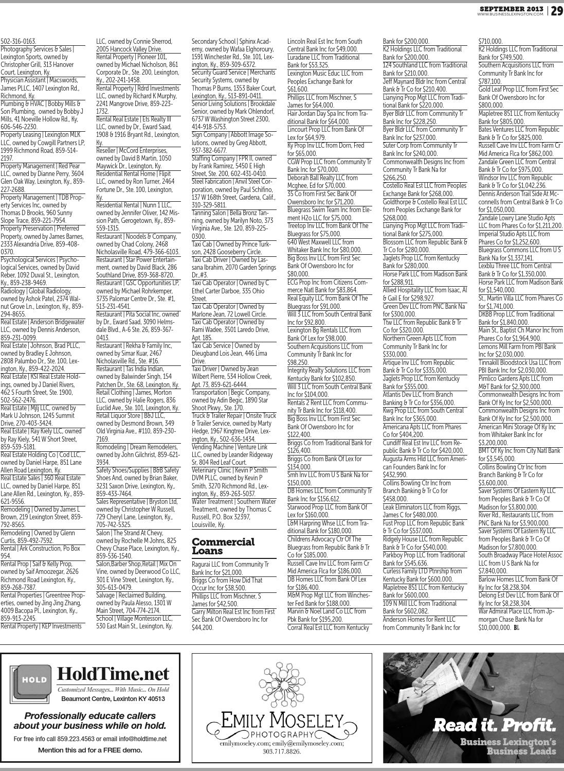 h20 designs nicholasville ky on Business Lexington September 2013 By Smiley Pete Publishing Issuu