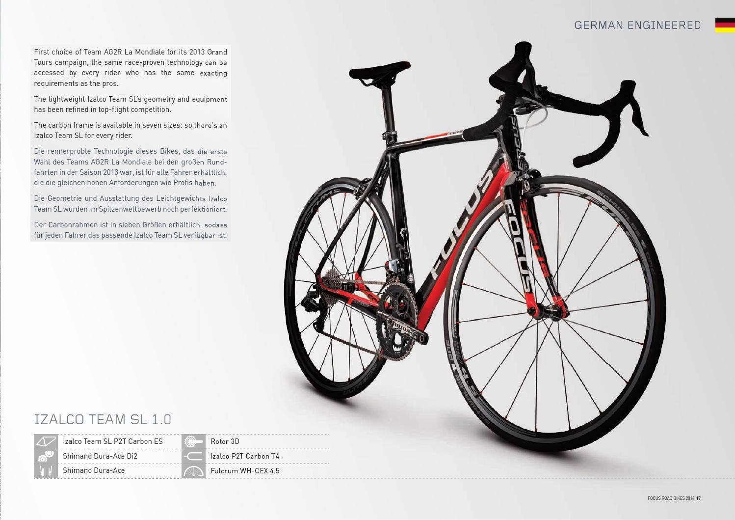 FOCUS IZALCO TEAM SL 電動アルテグラ　11速 FOCUS IZALCO TEAM SL 電動アルテグラ 11速