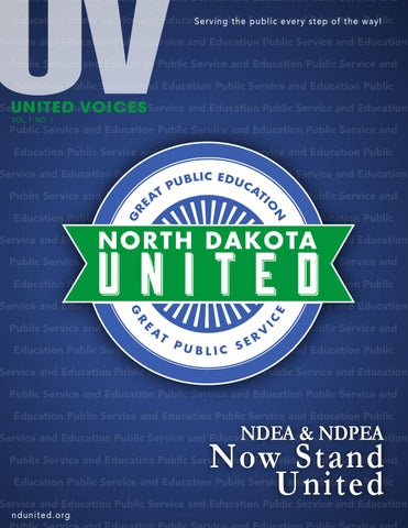 Cover of "United Voices, Vol. 1 No. 1"