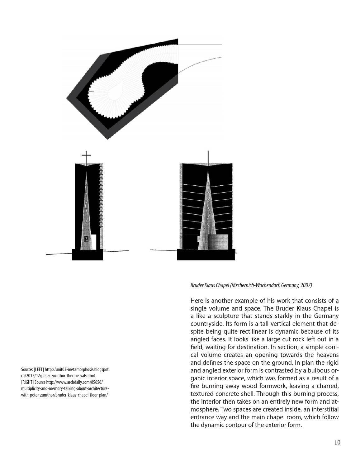 Peter Zumthor by Lisa - Issuu