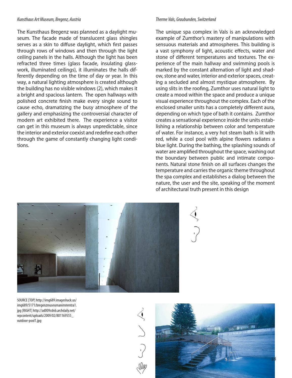 Peter Zumthor by Lisa - Issuu