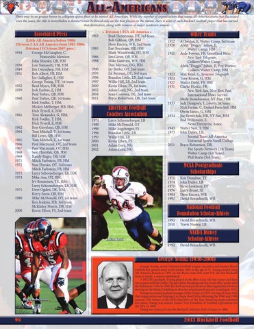 2013 Bucknell Football Guide by Bucknell University Issuu