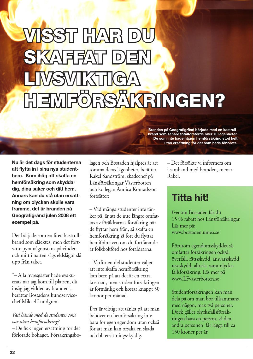 Student Umeå Magazine 2013 - HT by Chillimedia - Issuu
