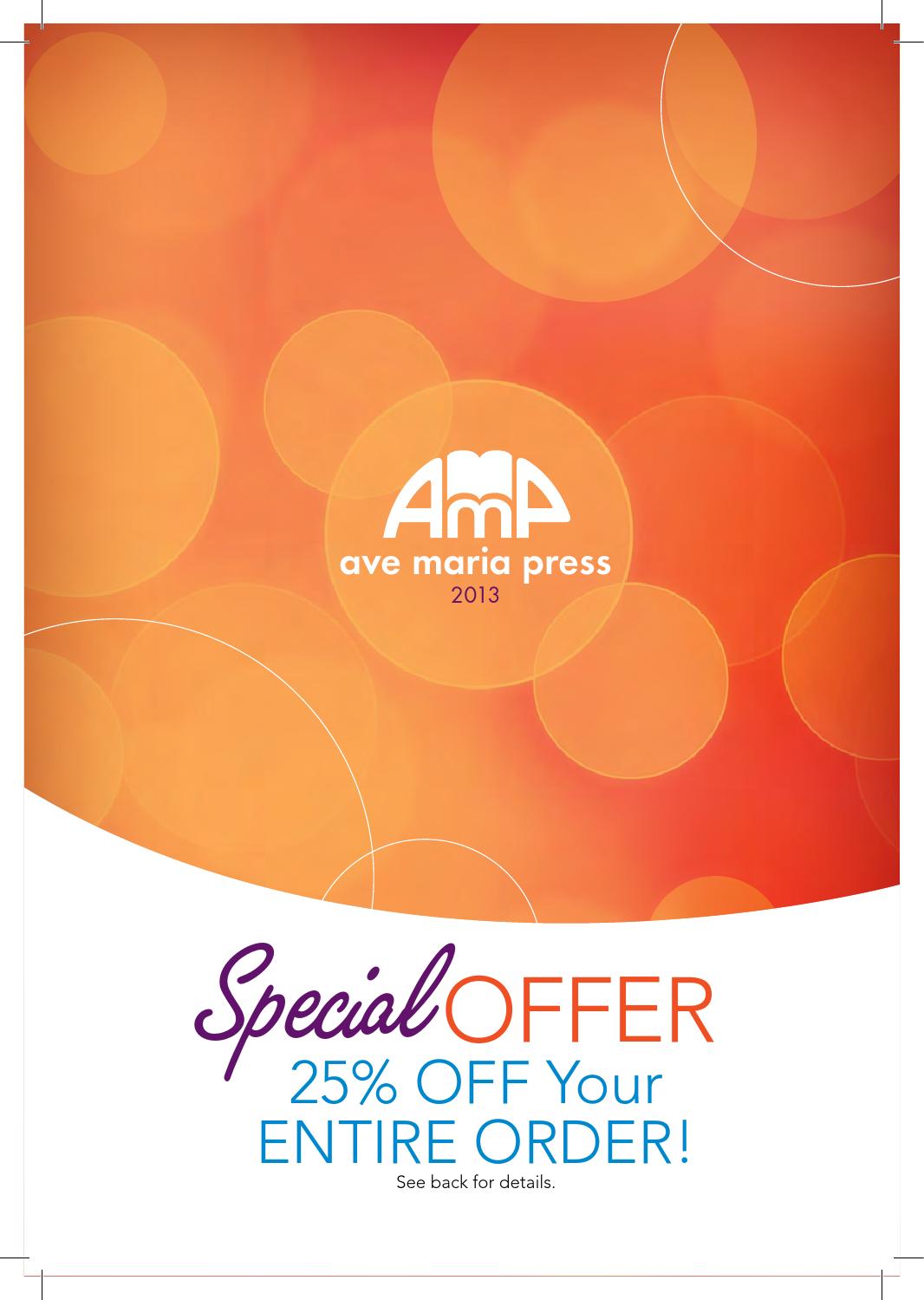 Ave Maria Press CMN Catalog Fall 2013 by Ave Maria Press Issuu