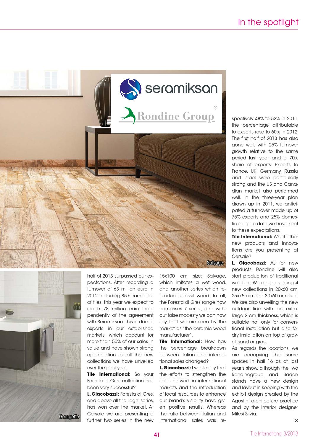 Tile International 3/2013 by Tile Edizioni Issuu