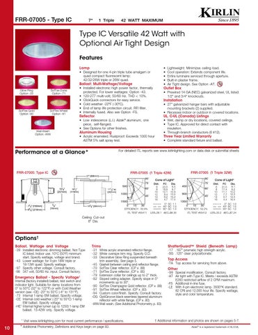 The Kirlin Company *Kirlin's Compact Fluorescent 灯饰目录 05-07FL 第 12 页