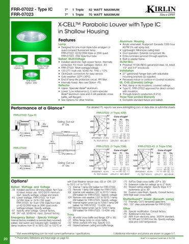 The Kirlin Company *Kirlin's Compact Fluorescent 灯饰目录 05-07FL 第 22 页