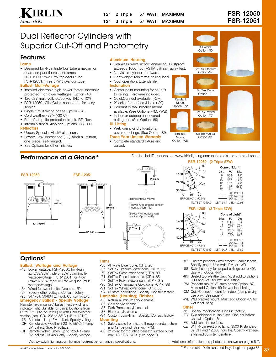 *Kirlin's Compact Fluorescent Lighting Catalog 0507FL by The Kirlin