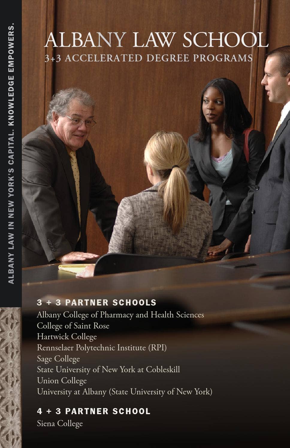 Albany Law School 3+3 Accelerated Degree Programs 201314 by Albany