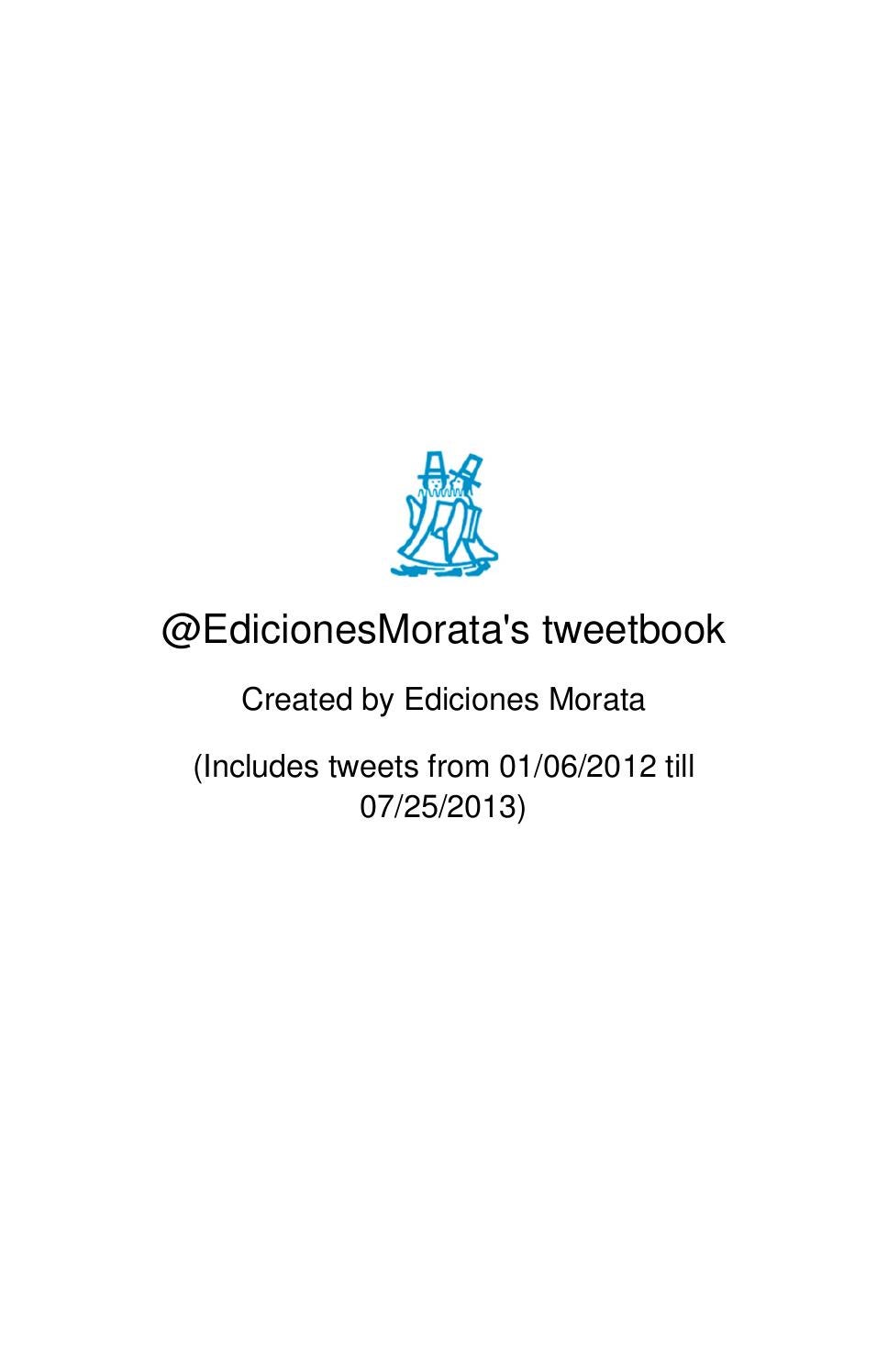 Tuits Ediciones Morata By Ediciones Morata Issuu