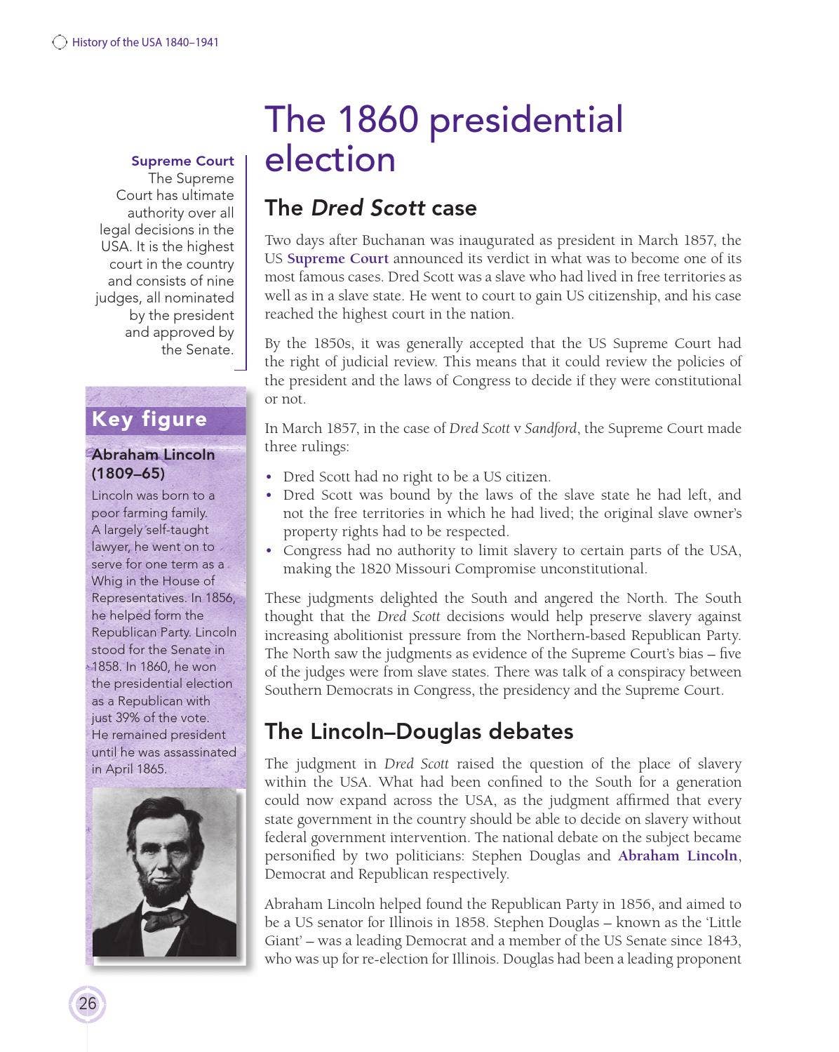 Cambridge International AS Level History of the USA 1840 - 1941 by ...