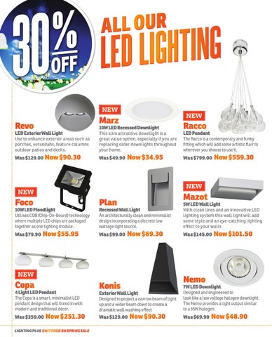 Lightingplus 春季 Sale 灯饰目录 第 4 页