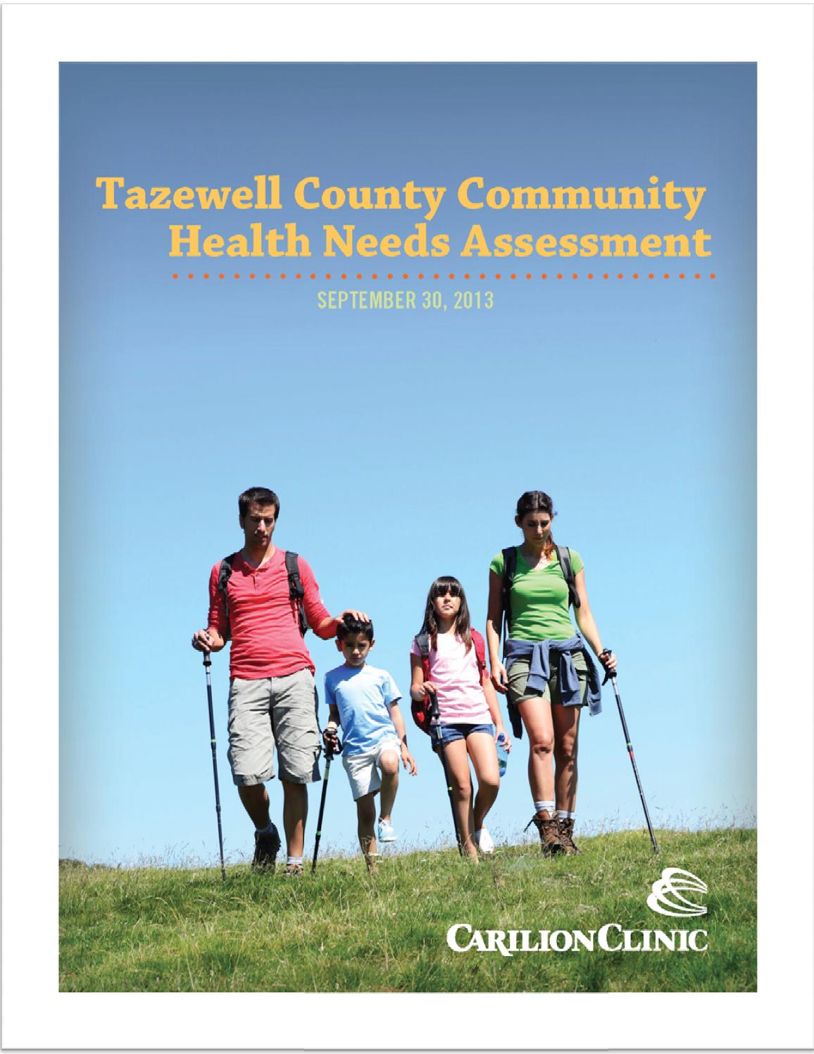 Tazewell Community Health Needs Assessment by Carilion Clinic Issuu