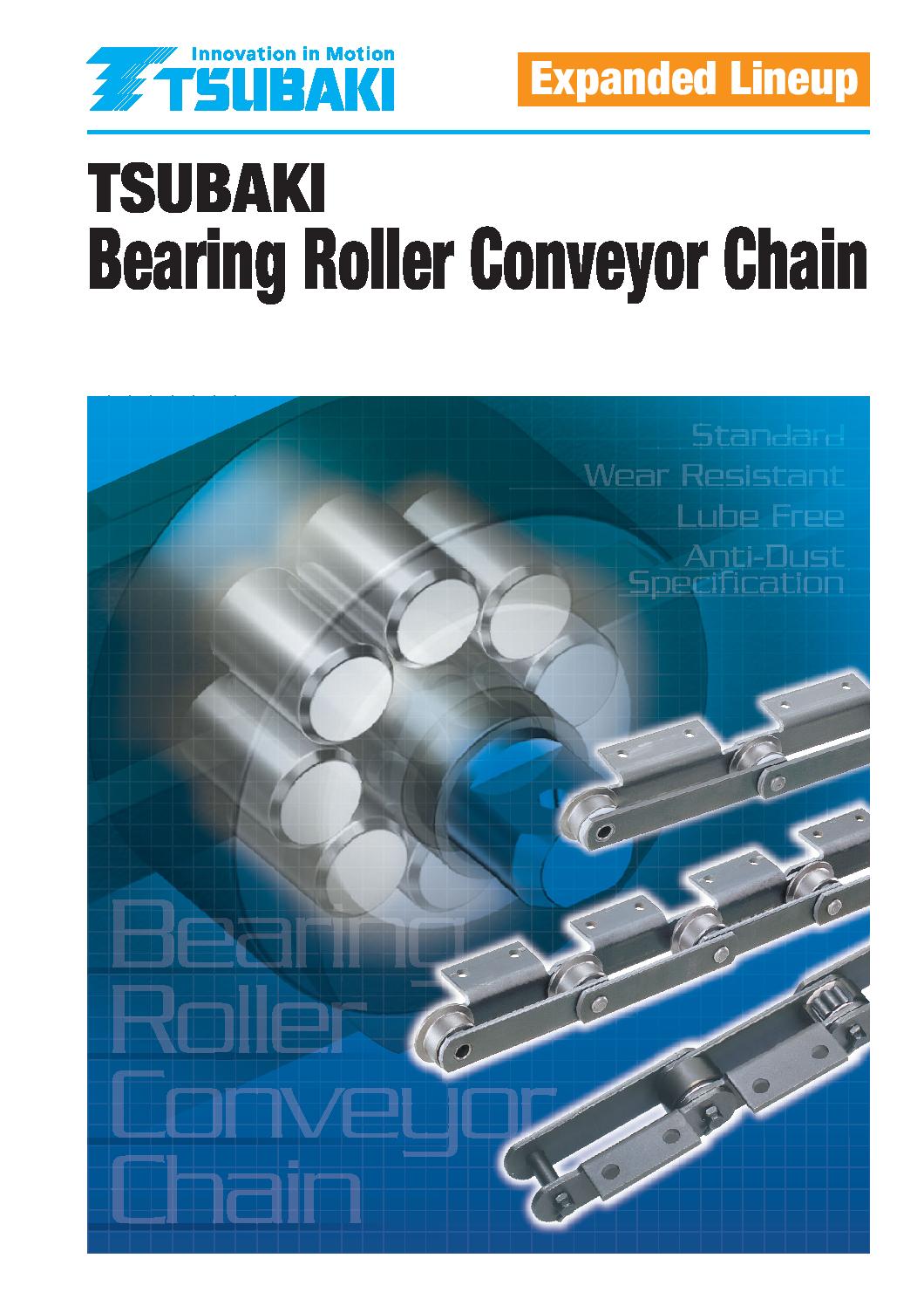 Tsubaki bearing roller conveyorchain by ERIKS Nederland Issuu