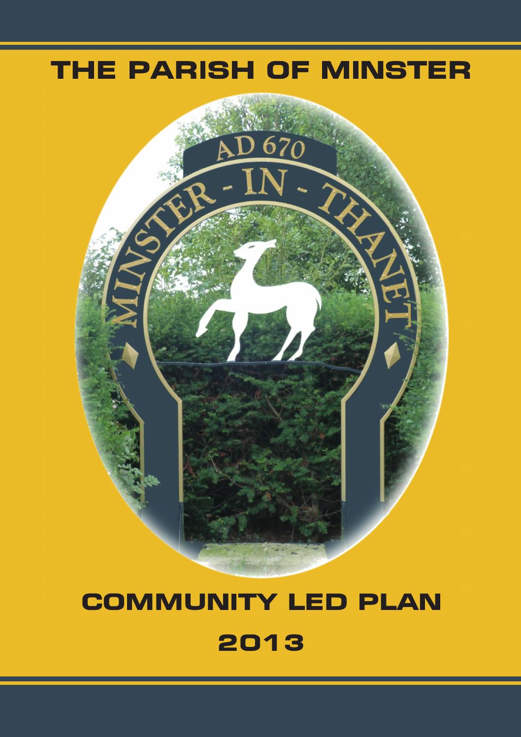 Minster Community Led Plan 2013 by Minster Matters Issuu