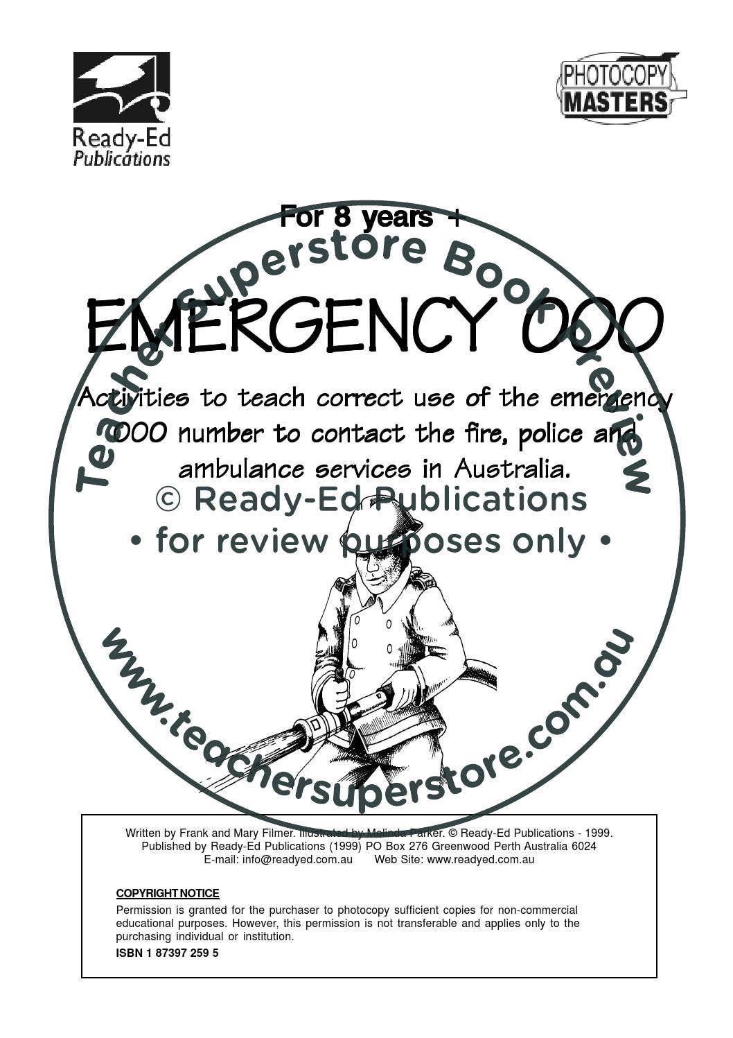 Emergency 000 by Teacher Superstore - Issuu