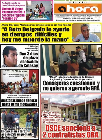 30 09 13 diario ahora amazonas