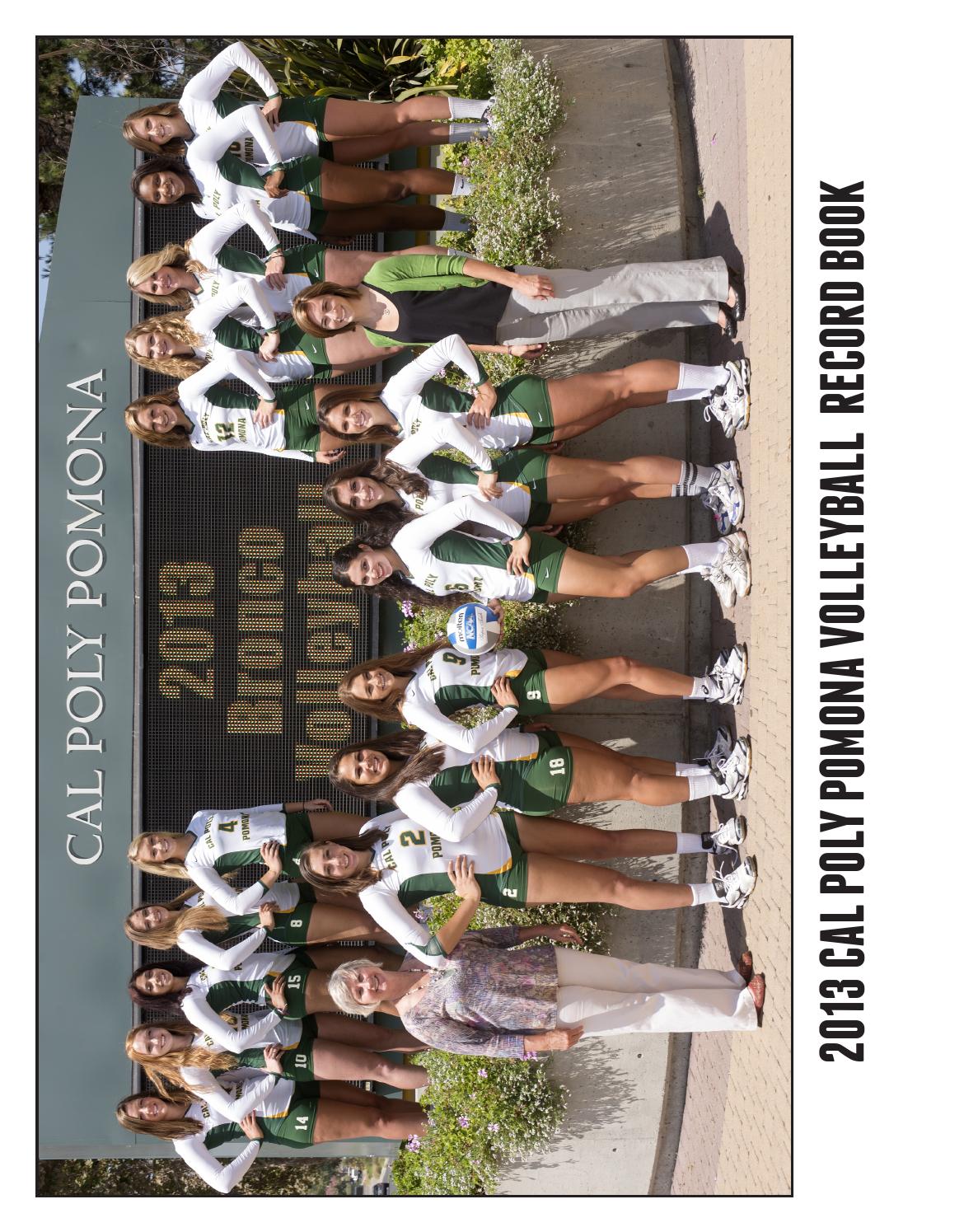 2013 Cal Poly Pomona Volleyball Record Book By Billy Bronco Issuu