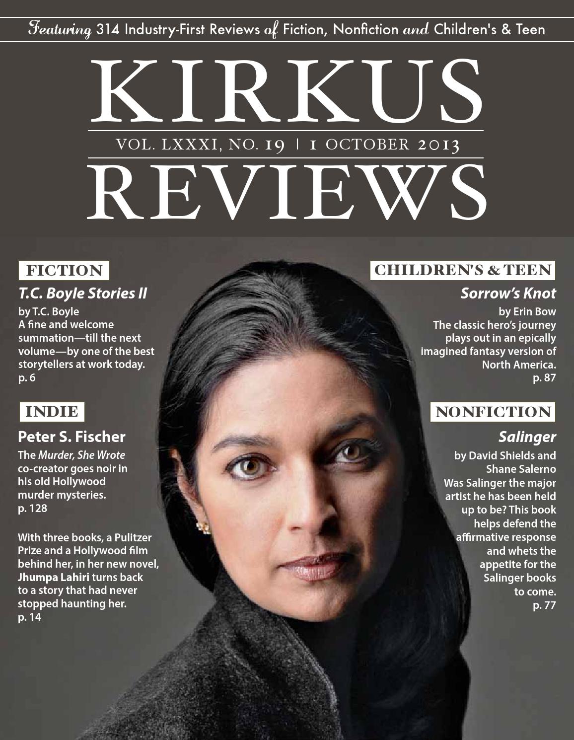 1156px x 1490px - October 01, 2013: Volume LXXXI, No 19 by Kirkus Reviews - Issuu