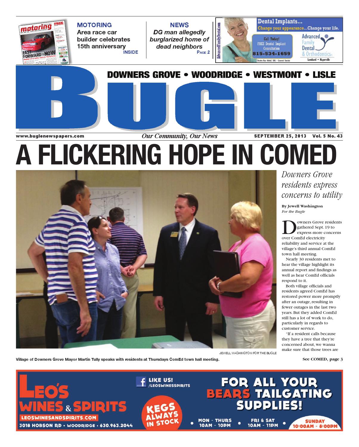 Downers Grove 092513 by Bugle, Sentinel & Enterprise Newspapers Issuu