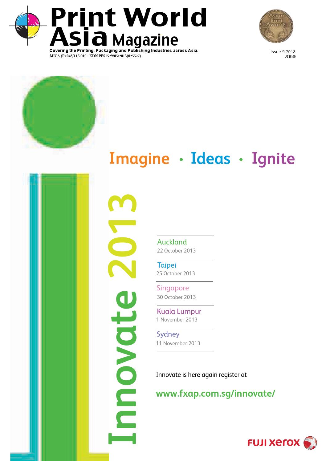 September 2013 Pwa By Print Innovation Asia Issuu