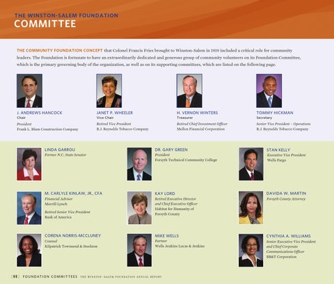 Winston Salem Foundation Scholarships1